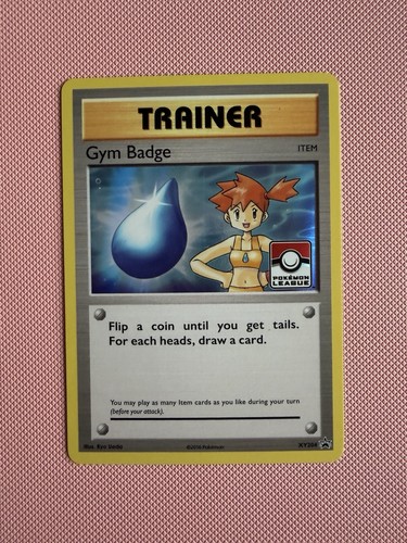Pokemon tcg misty gym badge - pokemon,