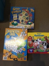 Bundle 3 Kids Games Fishing Interactive Cartoon Quiz Orchard Games Farm Dominoes