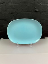 Poole Twintone Sky Blue Oblong