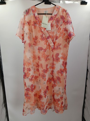 Eastex floral neck short - v-neck,