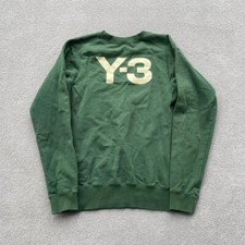 Yohji Yamamoto Y-3 Vintage Print Crewneck Jumper Sweatshirt