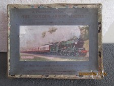 PHOTOCHROM  THE GOLDEN ARROW TRAIN   WOODEN JIGSAW  COMPLETE    see des.