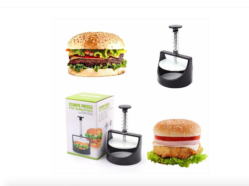 New non stick burger press - new,