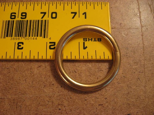 Solid brass o - solid,