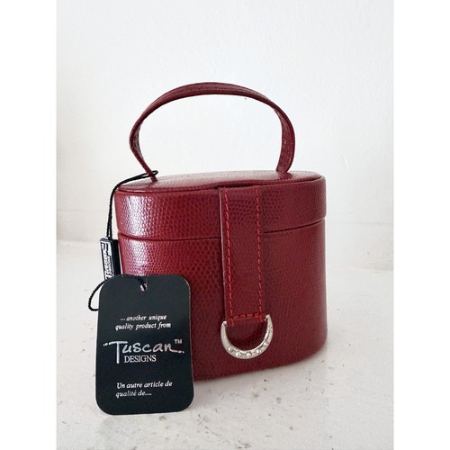 Tuscan designs red leather - tuscan,