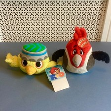 2 x Angry Birds 6 inch plush