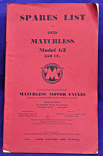 original 1959 Matchless spares
