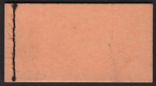 1936 booklet buff cover - 6d,
