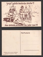 Germany Beating up the enemy WW1 Herman Lorch Postcard. Soldiers