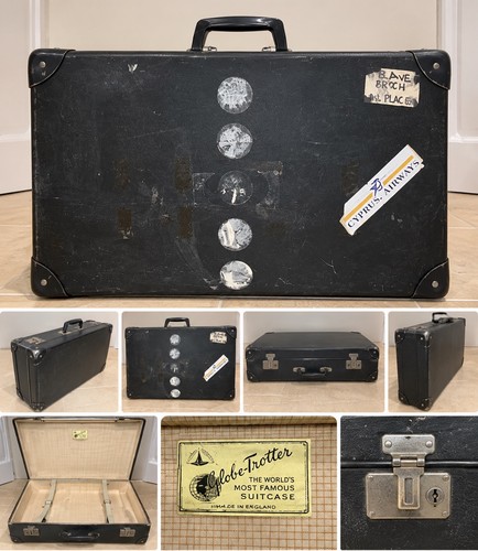 Vintage globe trotter - globe-trotter, suitcase