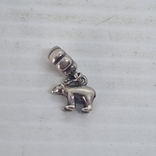 Pandora Polar Bear Cz Sterling
