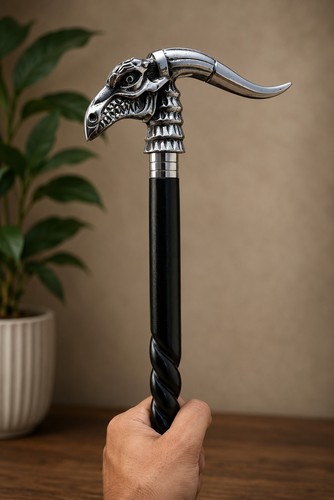 Dragon skull handle walking - handle,