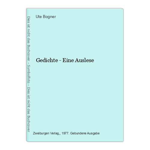 Gedichte eine auslese - gedichte,