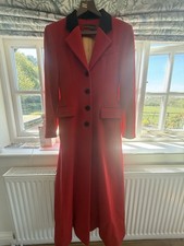 Swaine Adeney Long Red Coat