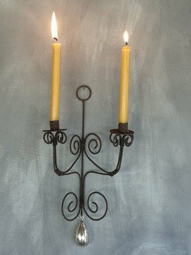 Candle sconce thin taper - sconce,