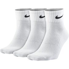 NIKE SOCKS 3 PAIRS PACK - LIGHTWEIGHT CREW ANKLE MENS WOMENS SPORTS UK