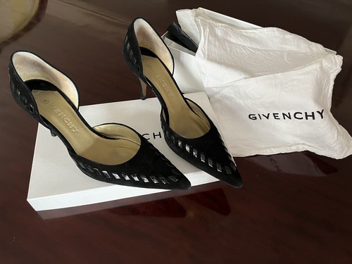 Vintage givenchy black suede - givenchy,