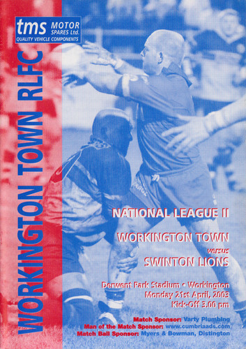 Workington town swinton - town, v