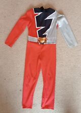 Halloween Red Power Ranger Childs Dress Up Role Play 1 Piece Costume