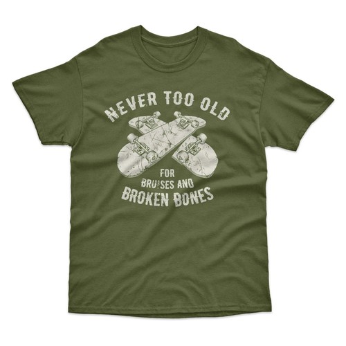 Never too old - too, bruises