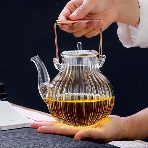 Clear teapot kung tea - clear,