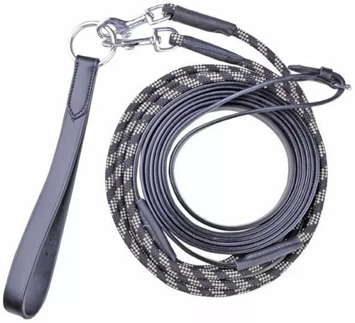 Horse draw reins soft grip - soft,