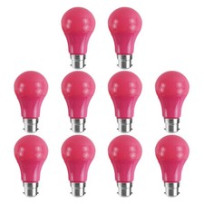 10 Pack B22 2 Pin LED Bulb SMD