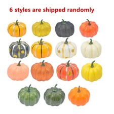 Halloween pumpkins Tree Baubles Decorrtions Halloween Pumpkin Ornament 6pcs