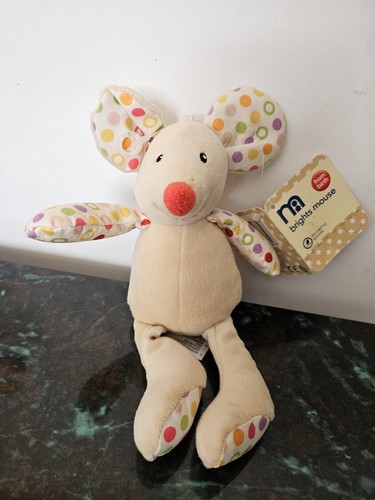 Mothercare cream mouse - cream,