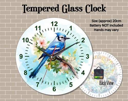 20cm tempered glass clock cage - 20cm,