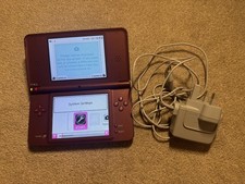 VGC Nintendo DSI XL Handheld System - Burgundy Console - Working