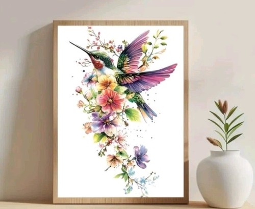 Hummingbird finished cross
