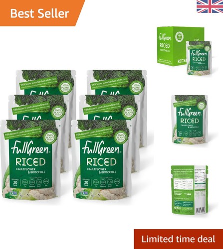Shelf stable riced cauliflower - shelf-stable,