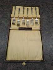 Antique Pickle Fork Set EPNS