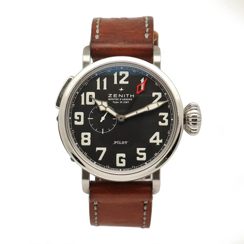 Zenith pilot type gmt - 20, 48mm
