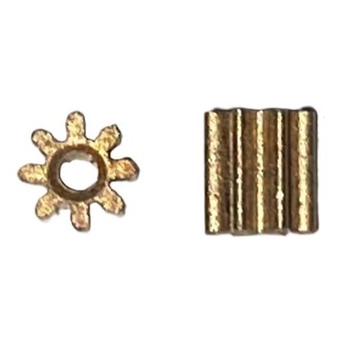 Brass pinion gears 8 - brass,