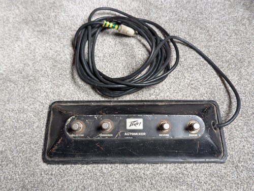 Peavey automixer footswitch - peavey,