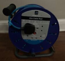 Work power 45m Cable Reel 240 W 4 sockets 13A with cut out