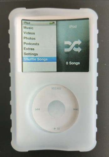 White silicone skin - silicone, case