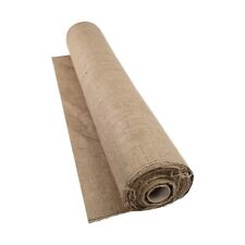 Hessian fabric roll 1-50m jute hessian burlap upholstery craft garden sack cloth