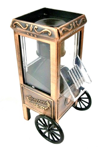 Popcorn cart die cast metal - cart,