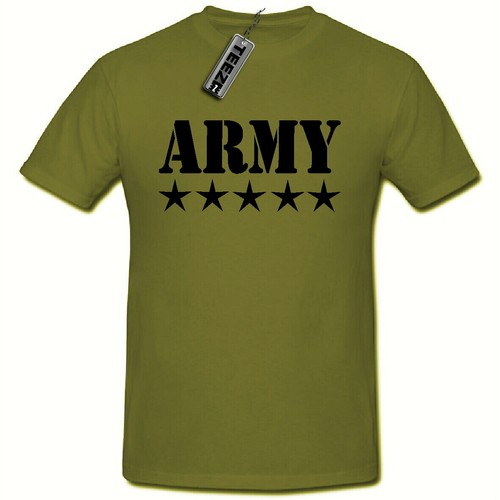 Army shirt khaki - army, mens