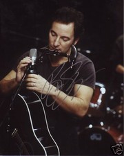 Bruce springsteen autograph - bruce,