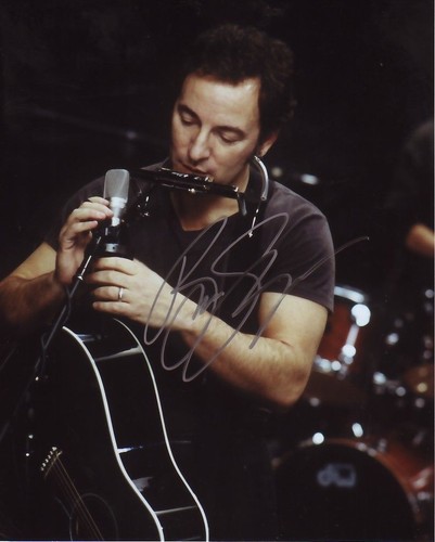 Bruce springsteen autograph - springsteen,