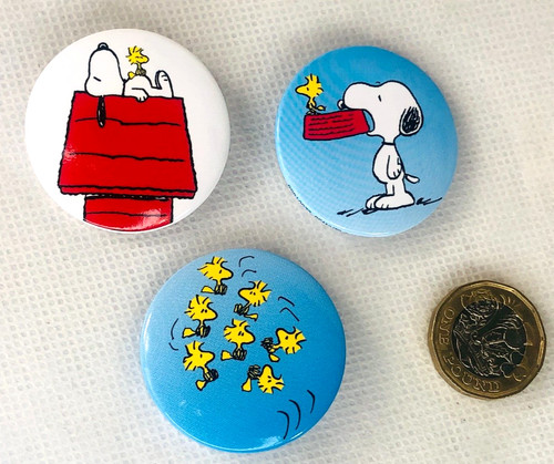Snoopy badge woodstock - badge,