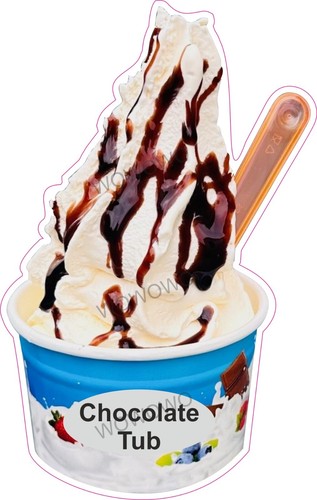 Ice cream van sticker