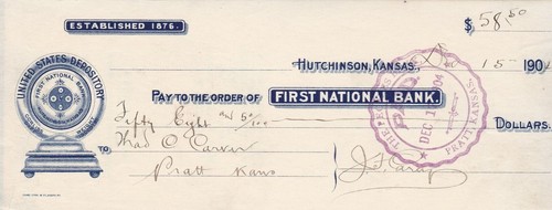 First national bank - first,