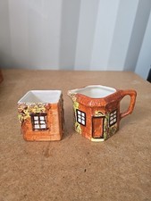 Price Kensington Cottage Ware Sugar Bowl & Creamer Jug 