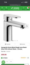 Hansgrohe vernis blend 100 - vernis,