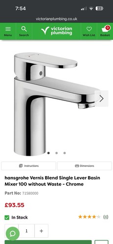 Hansgrohe vernis blend 100 - hansgrohe,
